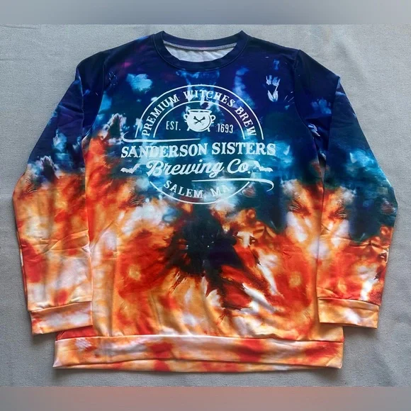 Sanderson Sisters Salem Witch Tie Dye Shirt - Picture 4 of 4